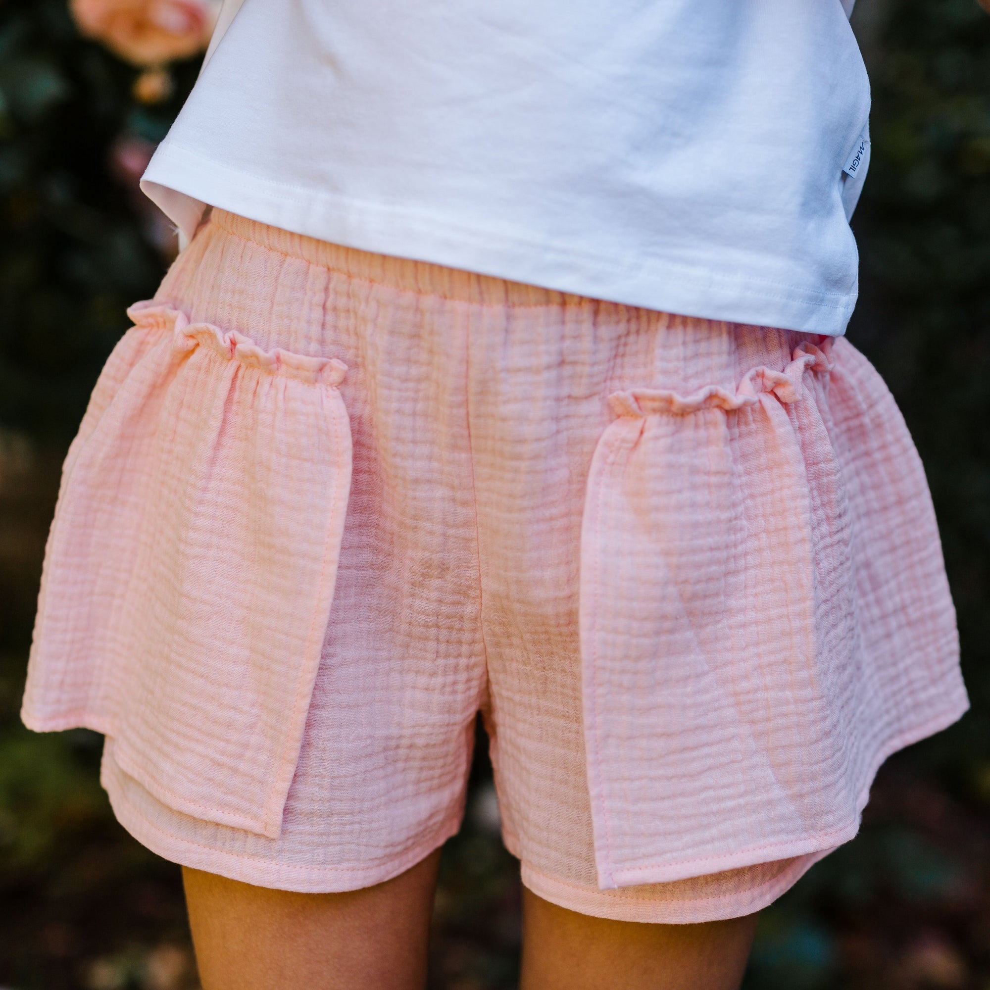 PINK COTTON CULOTTE