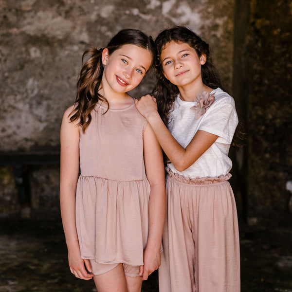 FLAMÉ COTTON JERSEY T-SHIRT