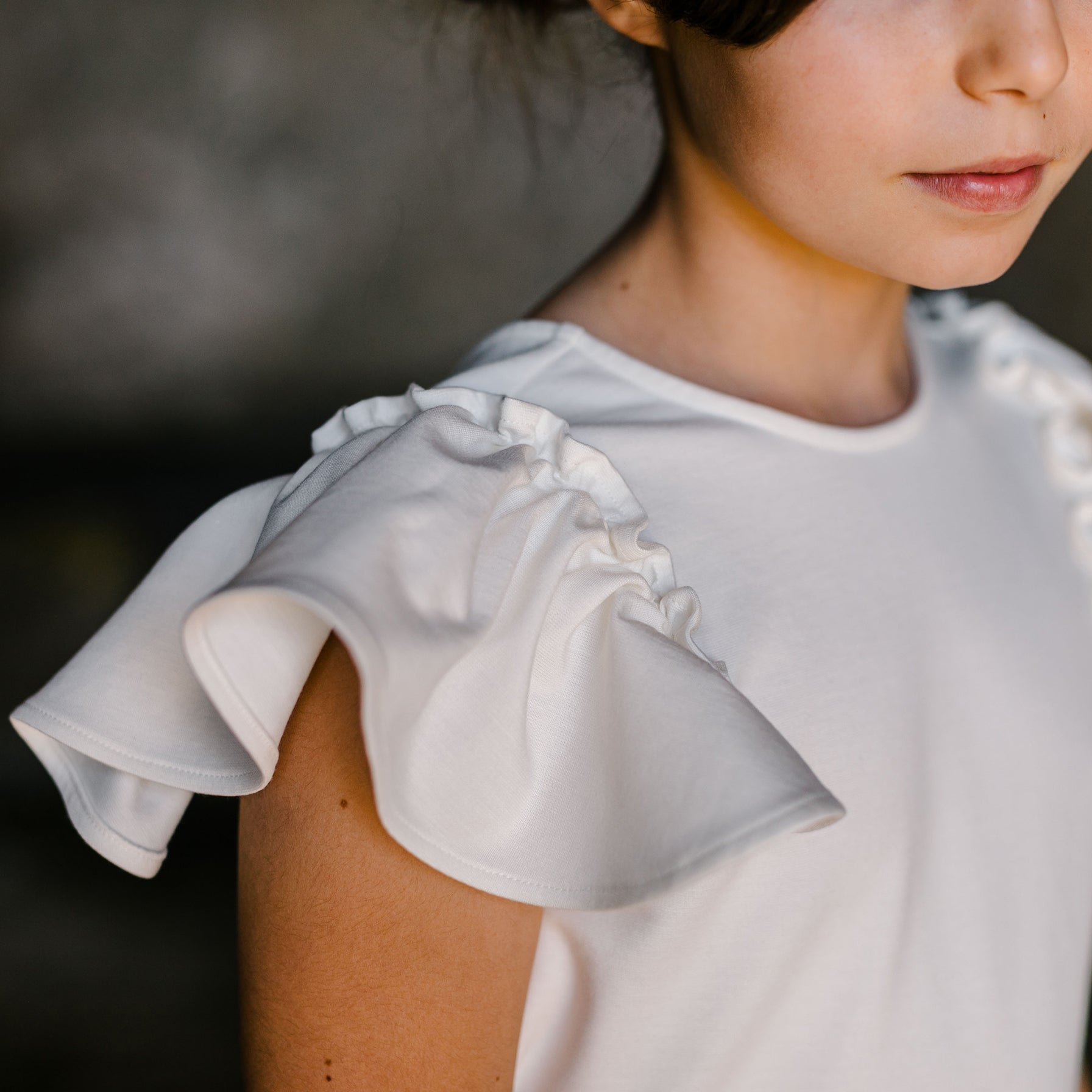 COMBINED MILANO STITCH AND PLEATED JUMPSUIT