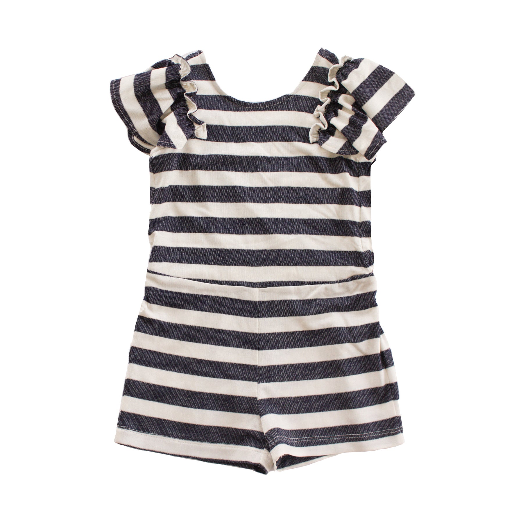 STRIPED FLEECE ONESIE