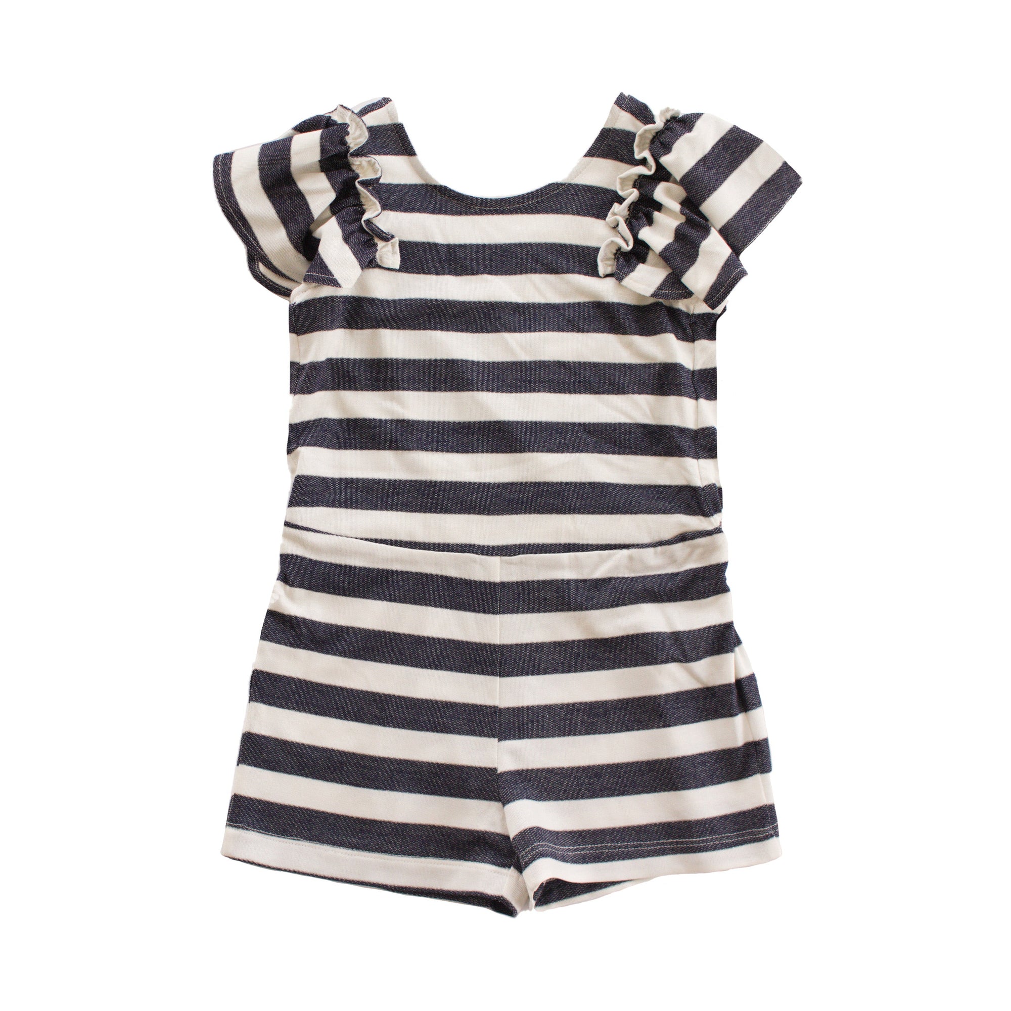 STRIPED FLEECE ONESIE