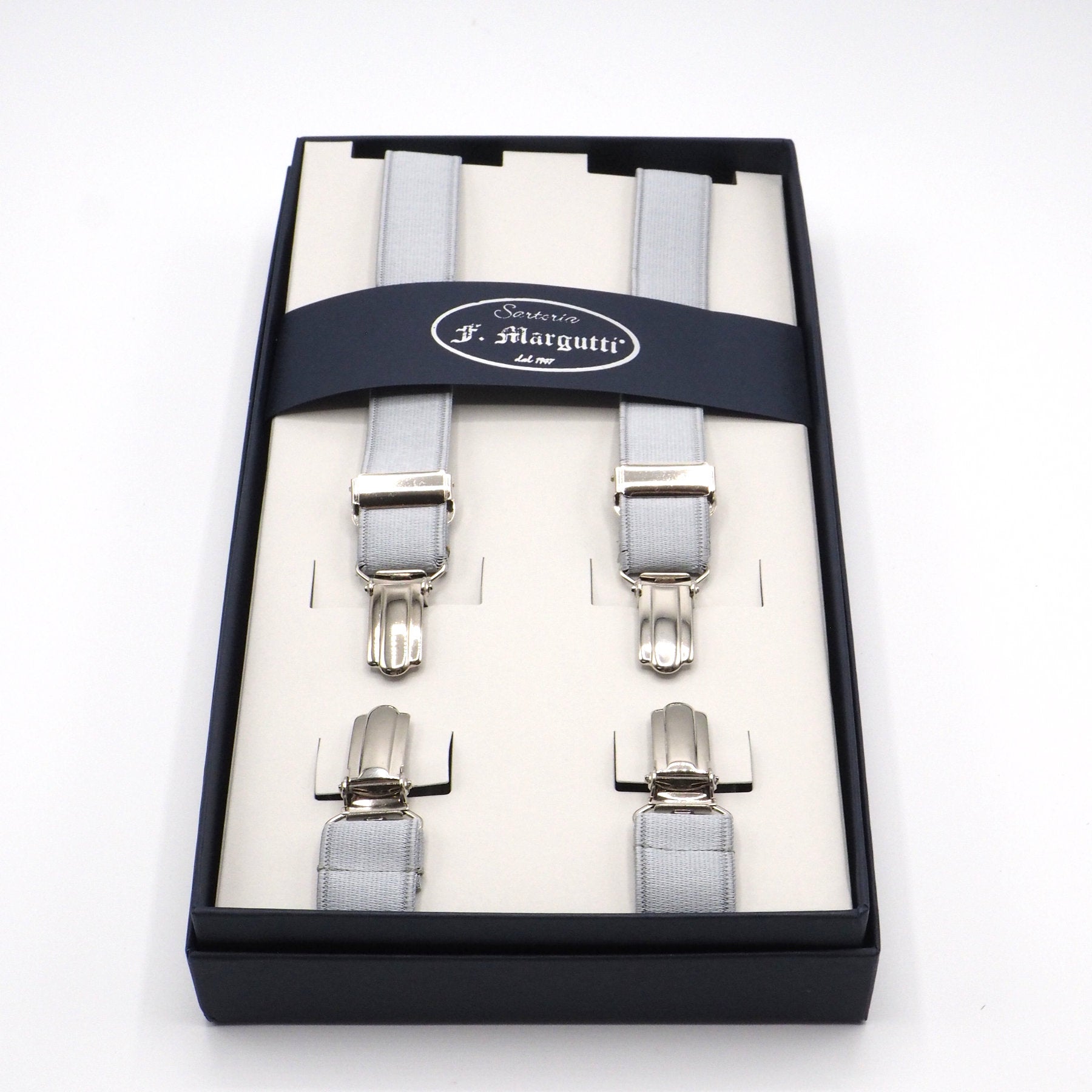 Elegant thin ice suspenders