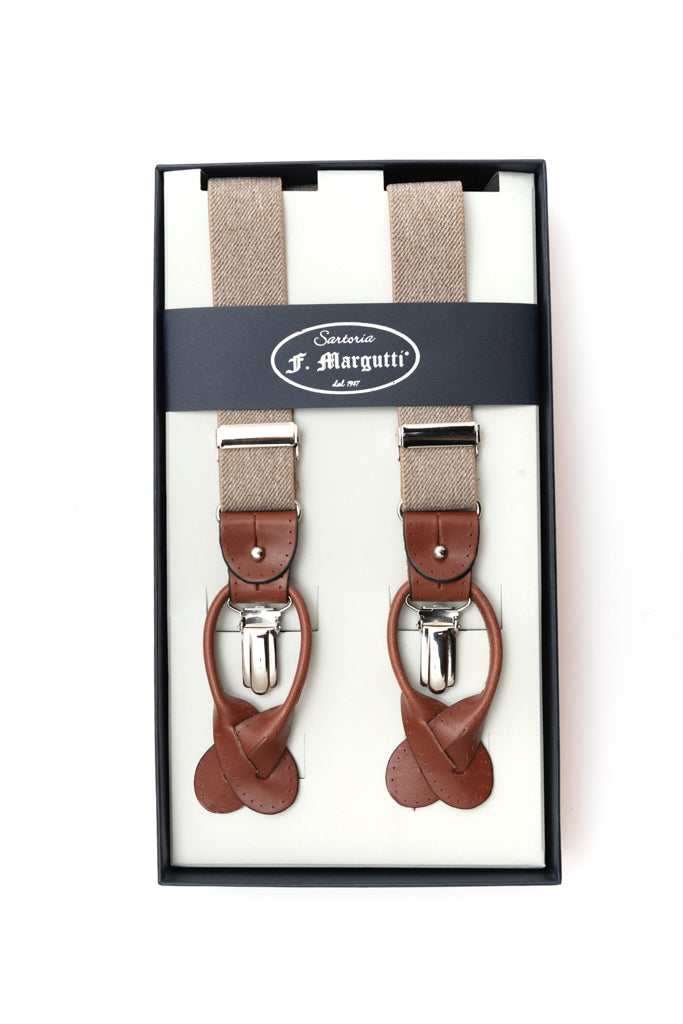 Light Brown Suspenders