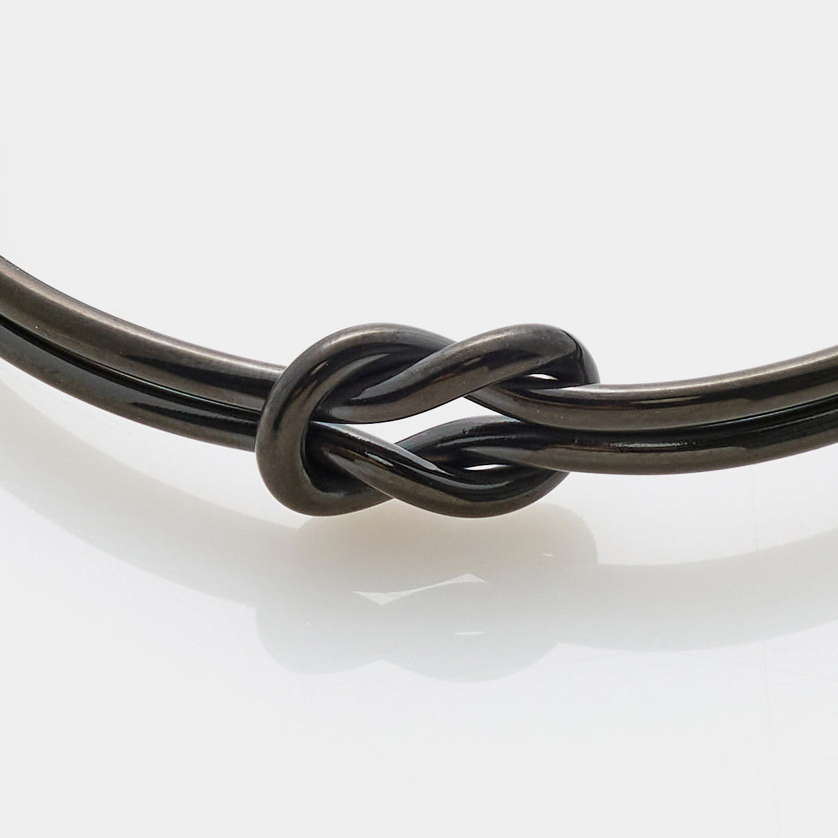 Large Rigid Infinity Knot Bracelet in Steel
