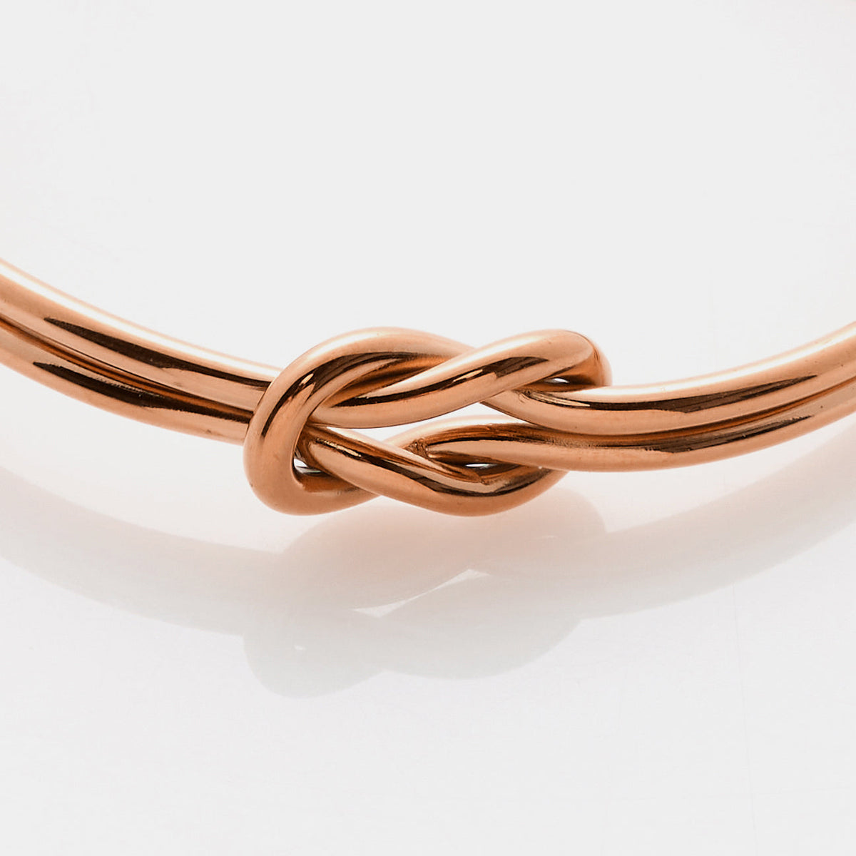 Large Rigid Infinity Knot Bracelet in Steel