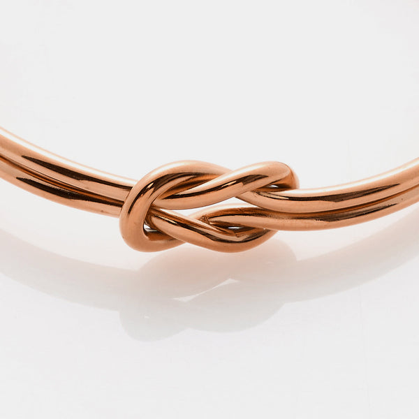 Large Rigid Infinity Knot Bracelet in Steel