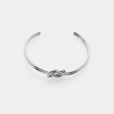 Large Rigid Infinity Knot Bracelet in Steel