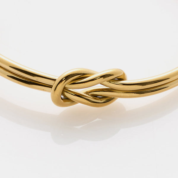 Large Rigid Infinity Knot Bracelet in Steel
