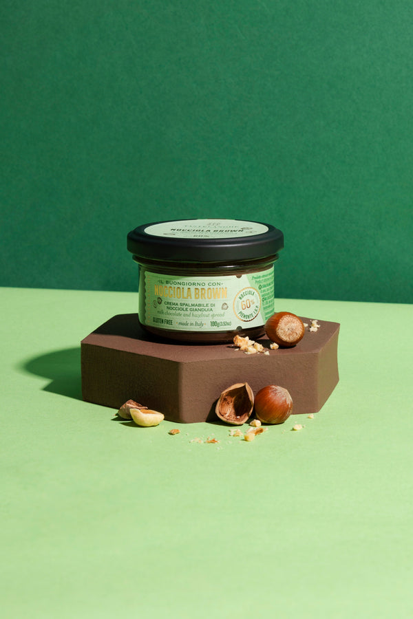 1 vaso di Crema di Nocciole Piemonte IGP delle Langhe (100g) - Tastëlanghe Azienda Agricola