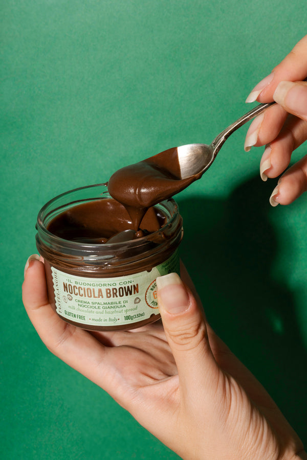 1 vaso di Crema di Nocciole Piemonte IGP delle Langhe (100g) - Tastëlanghe Azienda Agricola