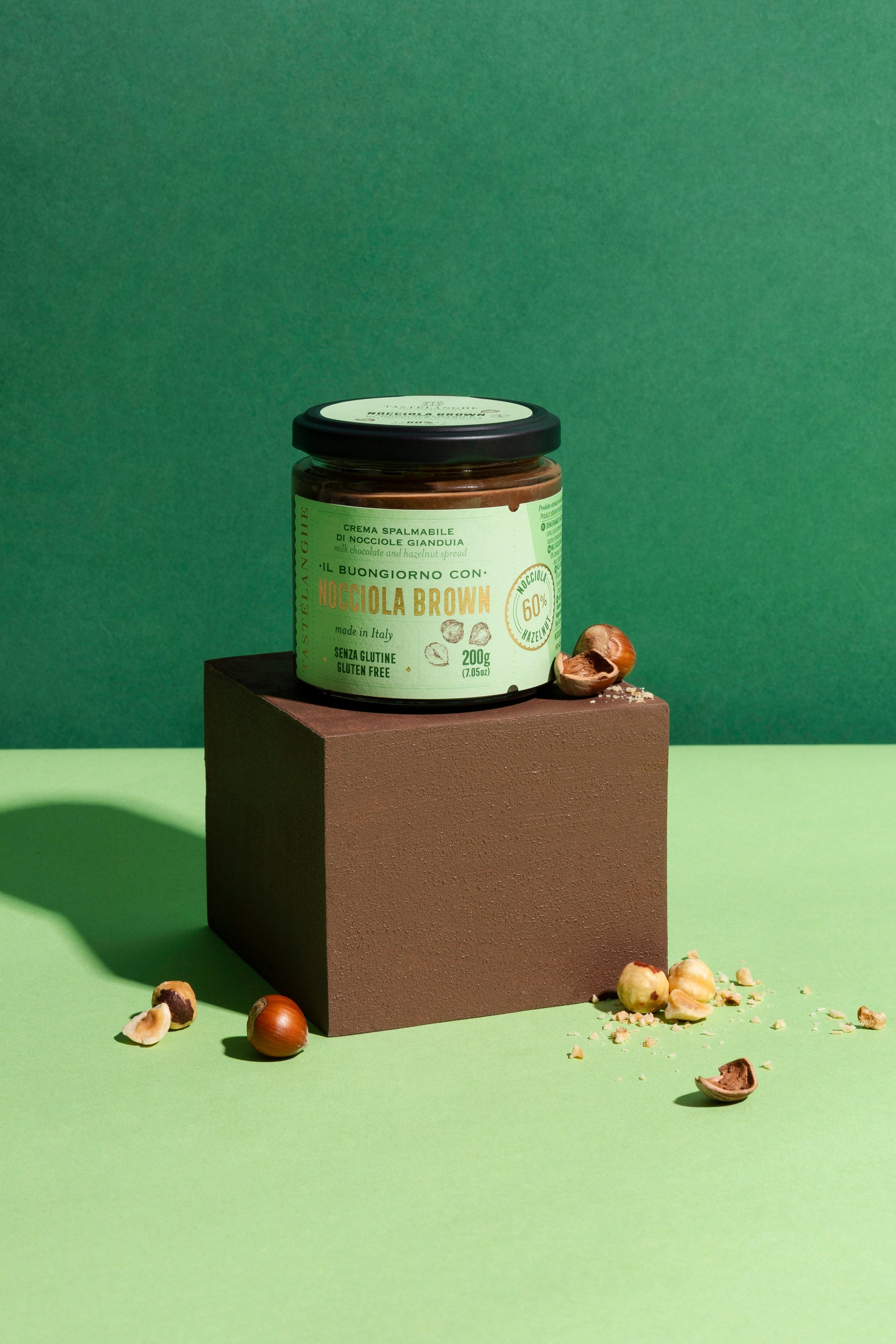 1 vaso di Crema di Nocciole Piemonte IGP delle Langhe (200g) - Tastëlanghe Azienda Agricola