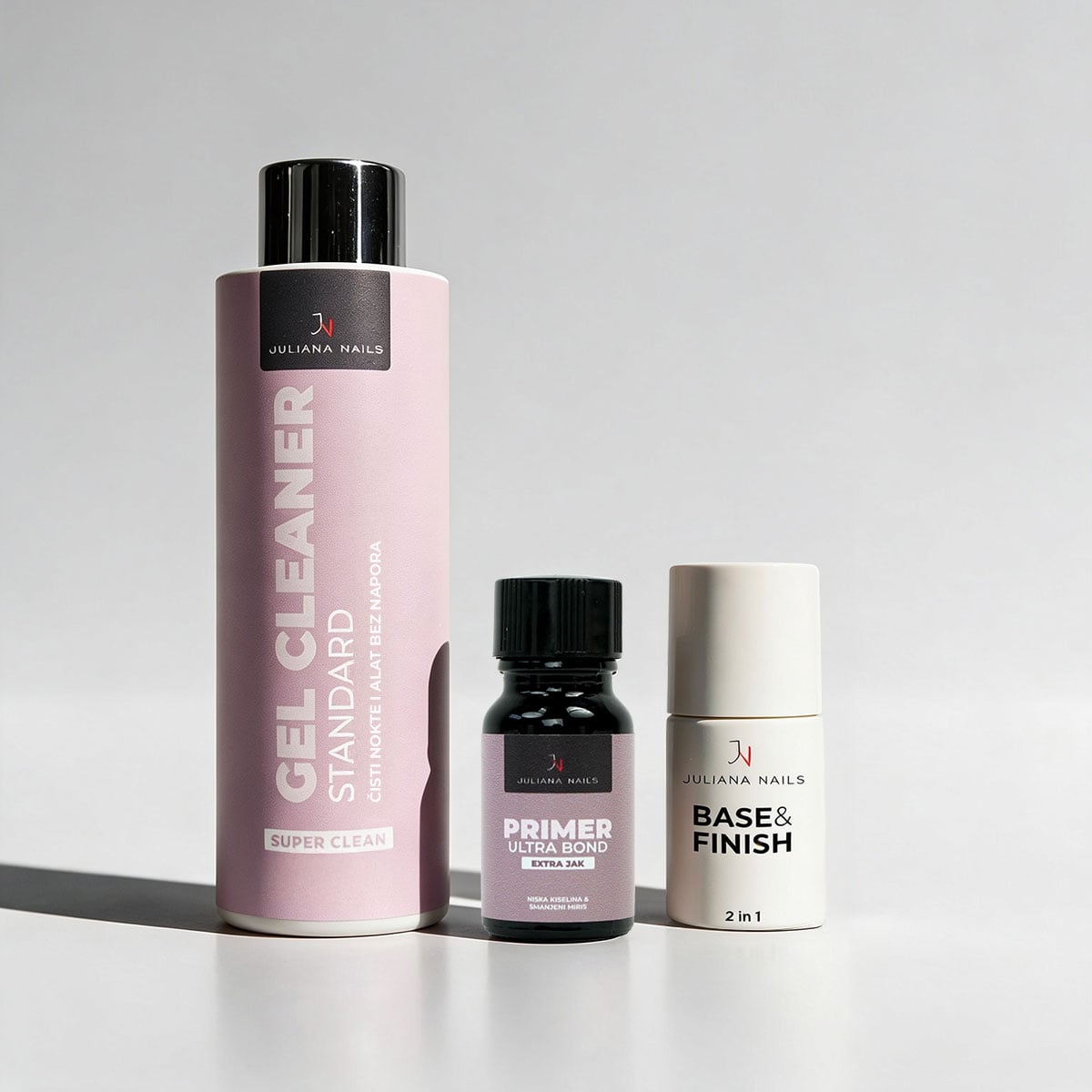 Vegan Nails Set - Gel Polish 4 YOU HEMA-free (Primer, Base & Top)