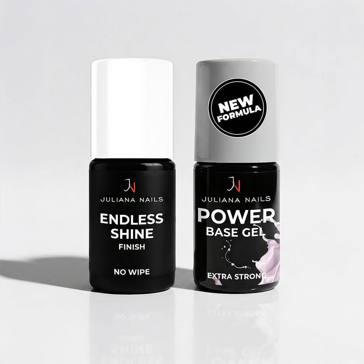 Soft Rose Base & Top Duo - Milky Nails Combo