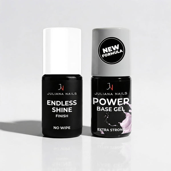 Soft Rose Base & Top Duo - Milky Nails Combo