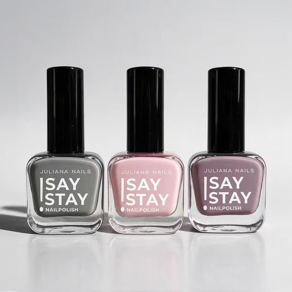 Say Stay! Nail Polish Trio – 3 Shades Set (Sale)