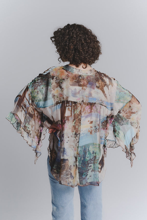 Blouse en Soie Panorama