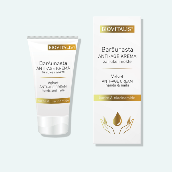 BIOVITALIS Baršunasta anti-age krema za ruke