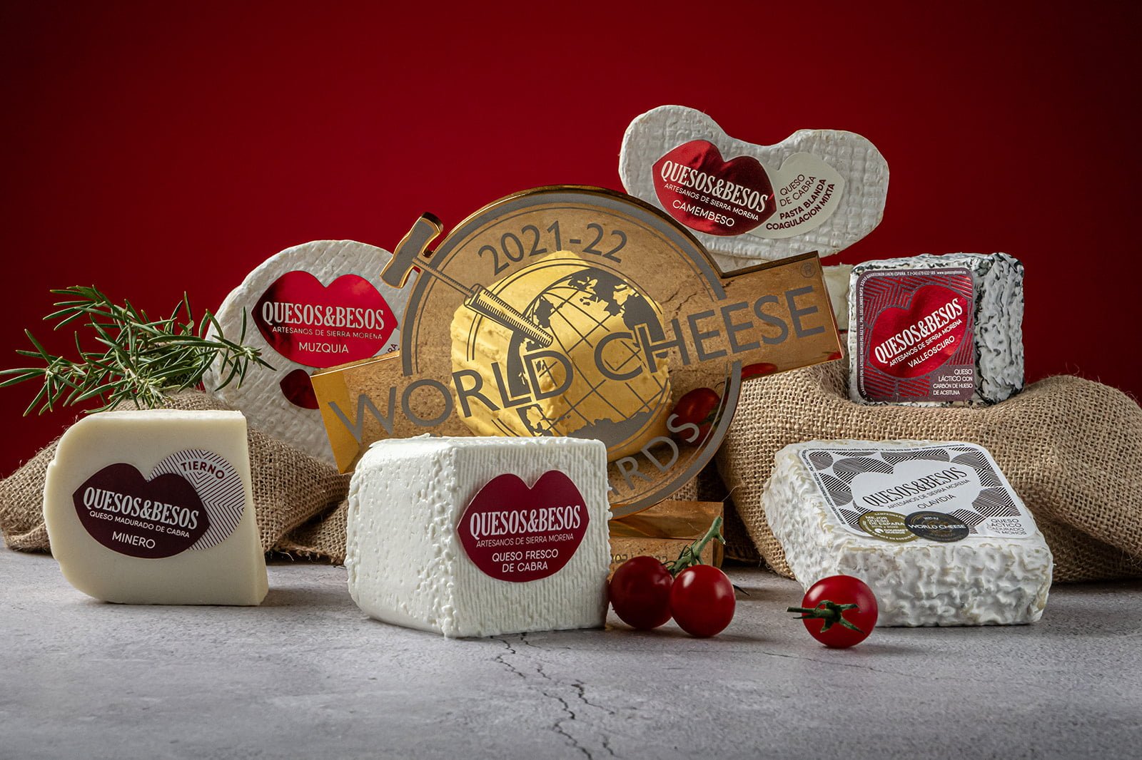 Experiencia 6 Quesos y Besos premiados World Cheese Awards