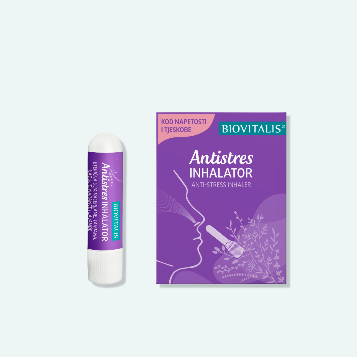 Pakiranje Biovitalis Antistres inhalatora