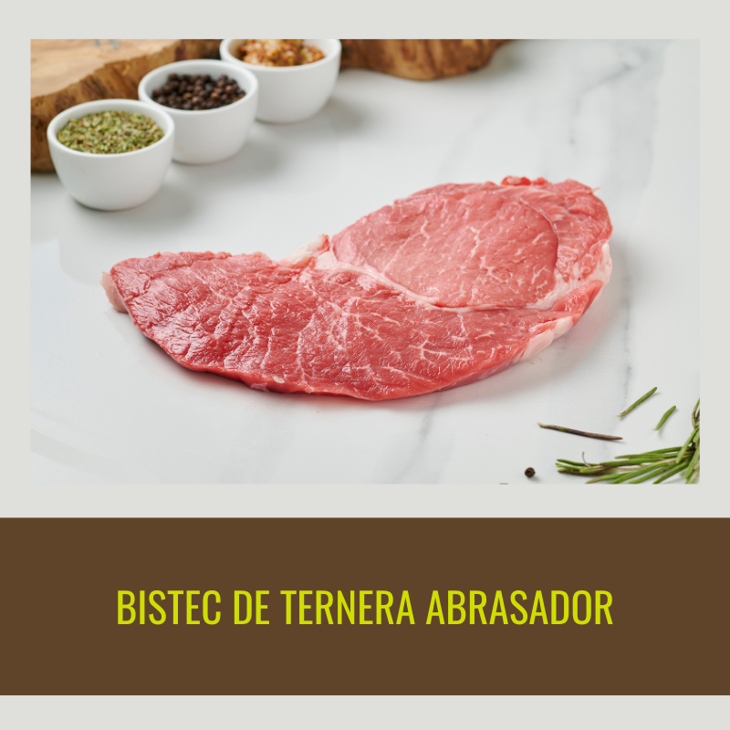 4 Tender Beef Steaks Abrasador of 250 g/unit