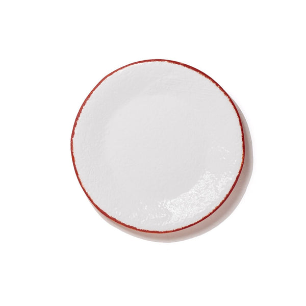 DESSERT PLATE - RED - MEMENTO TABLE MOON