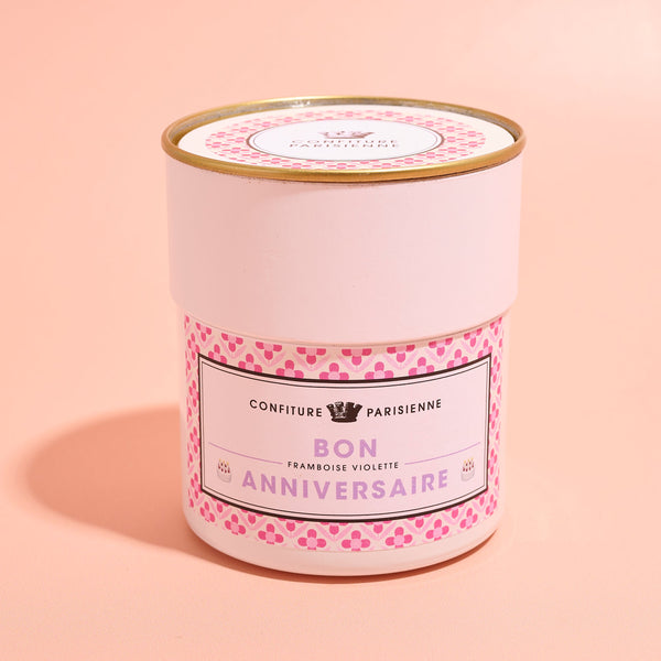 Confiture Parisienne - "Bon anniversaire" X Framboise Violette