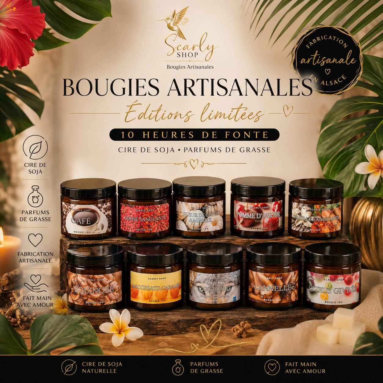 10h Limited Edition Candle