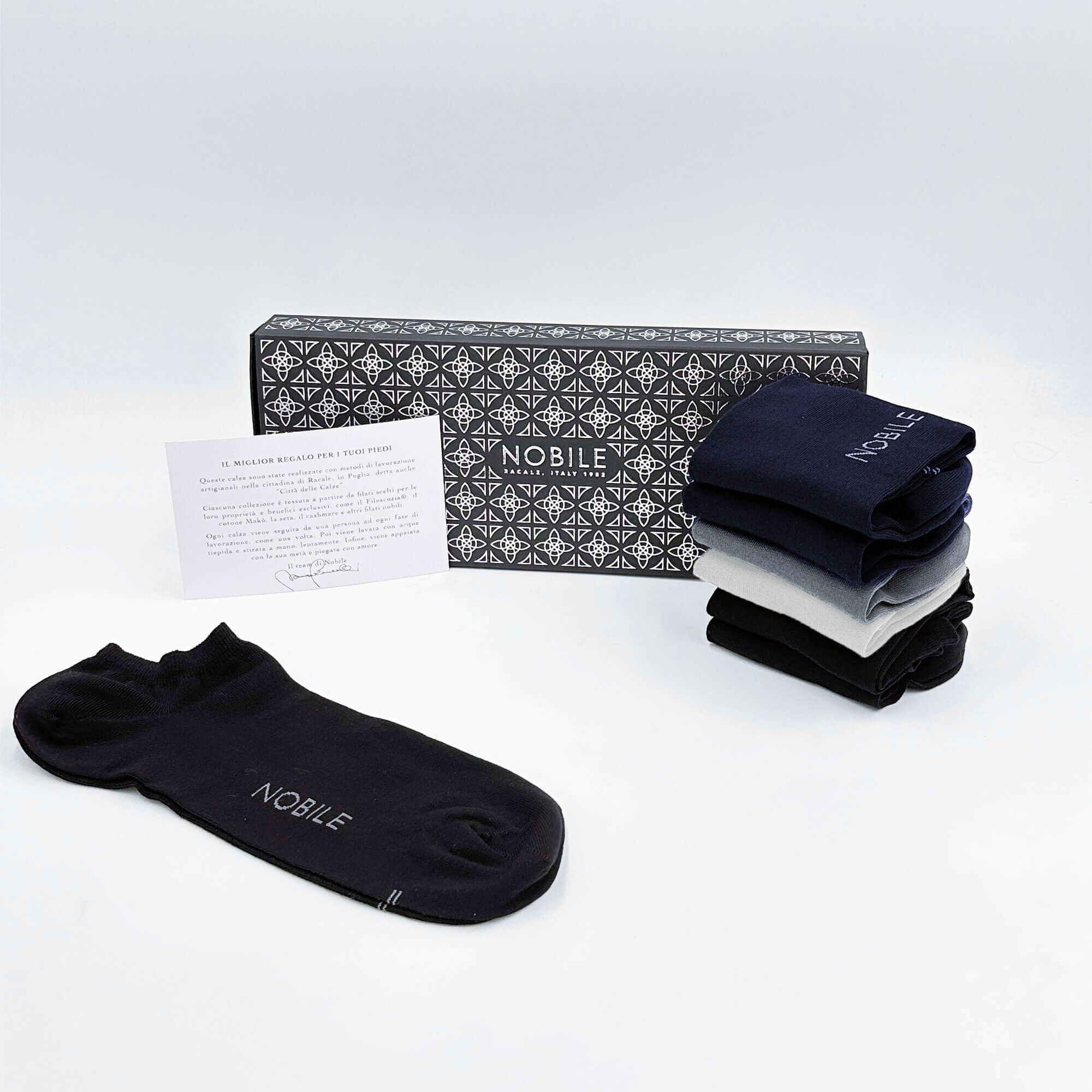 Ankle Socks 6 Pairs - Basic Colors