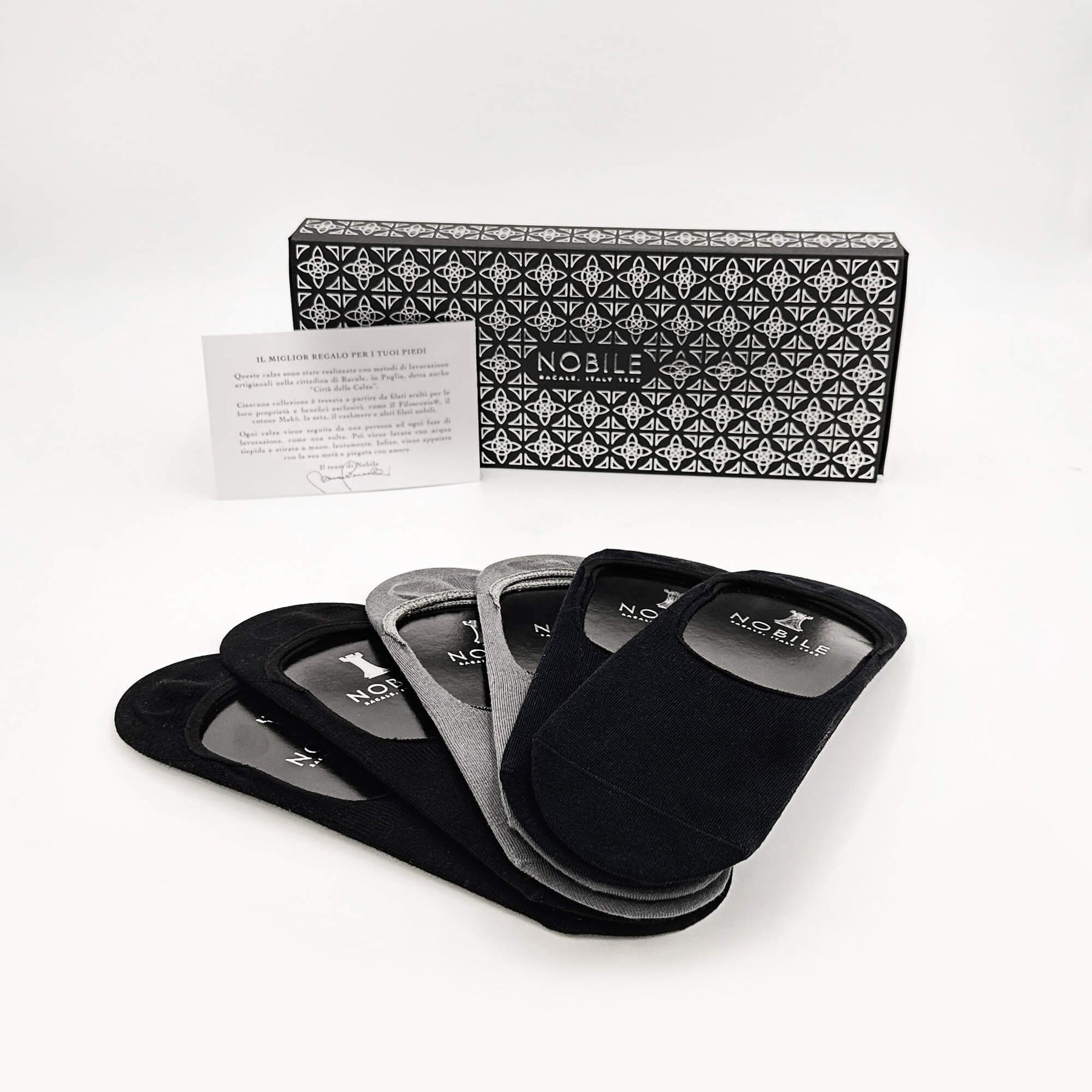 Men's basic anti-odor Climatech box of 6 pairs - Invisible socks