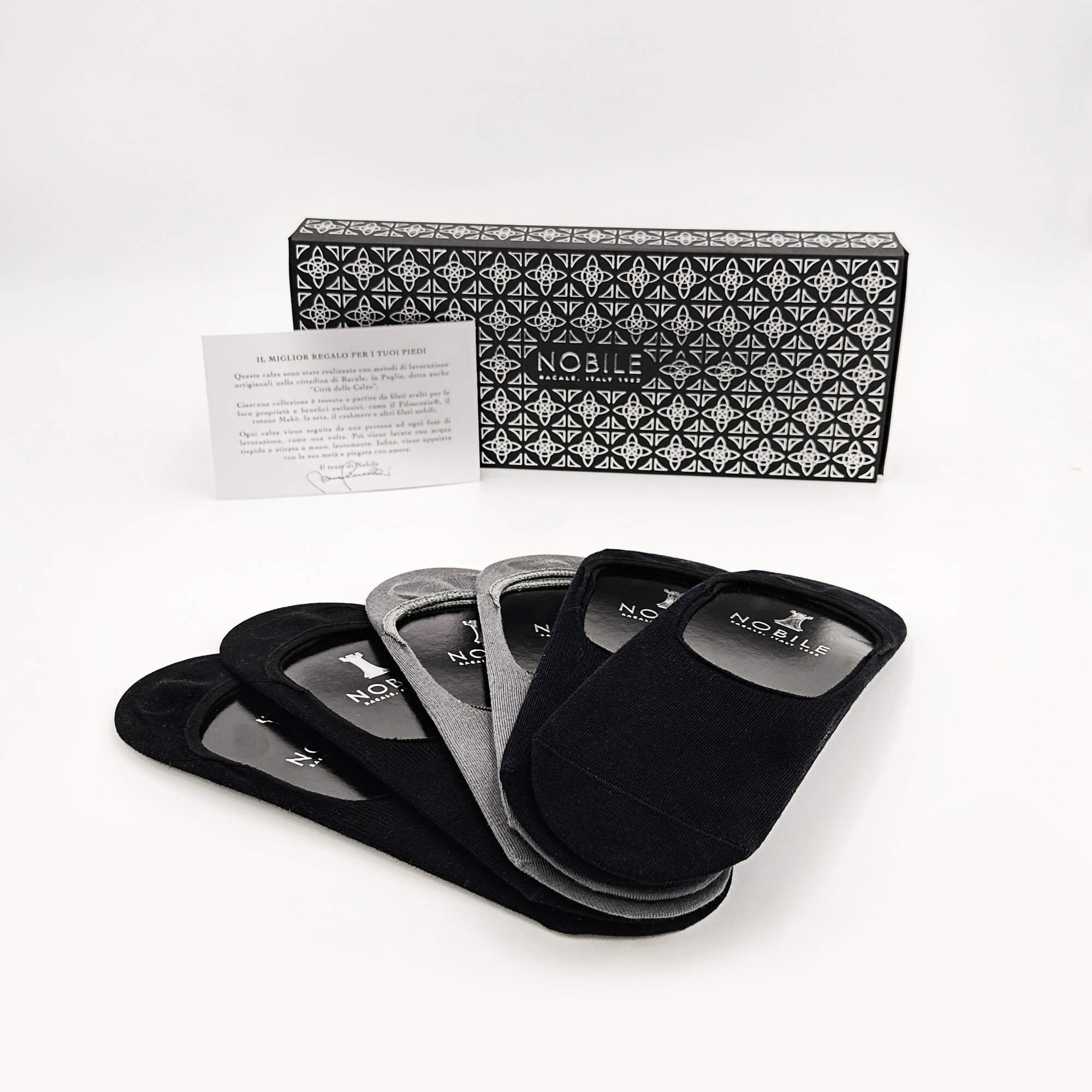 Men's basic anti-odor Climatech box of 6 pairs - Invisible socks