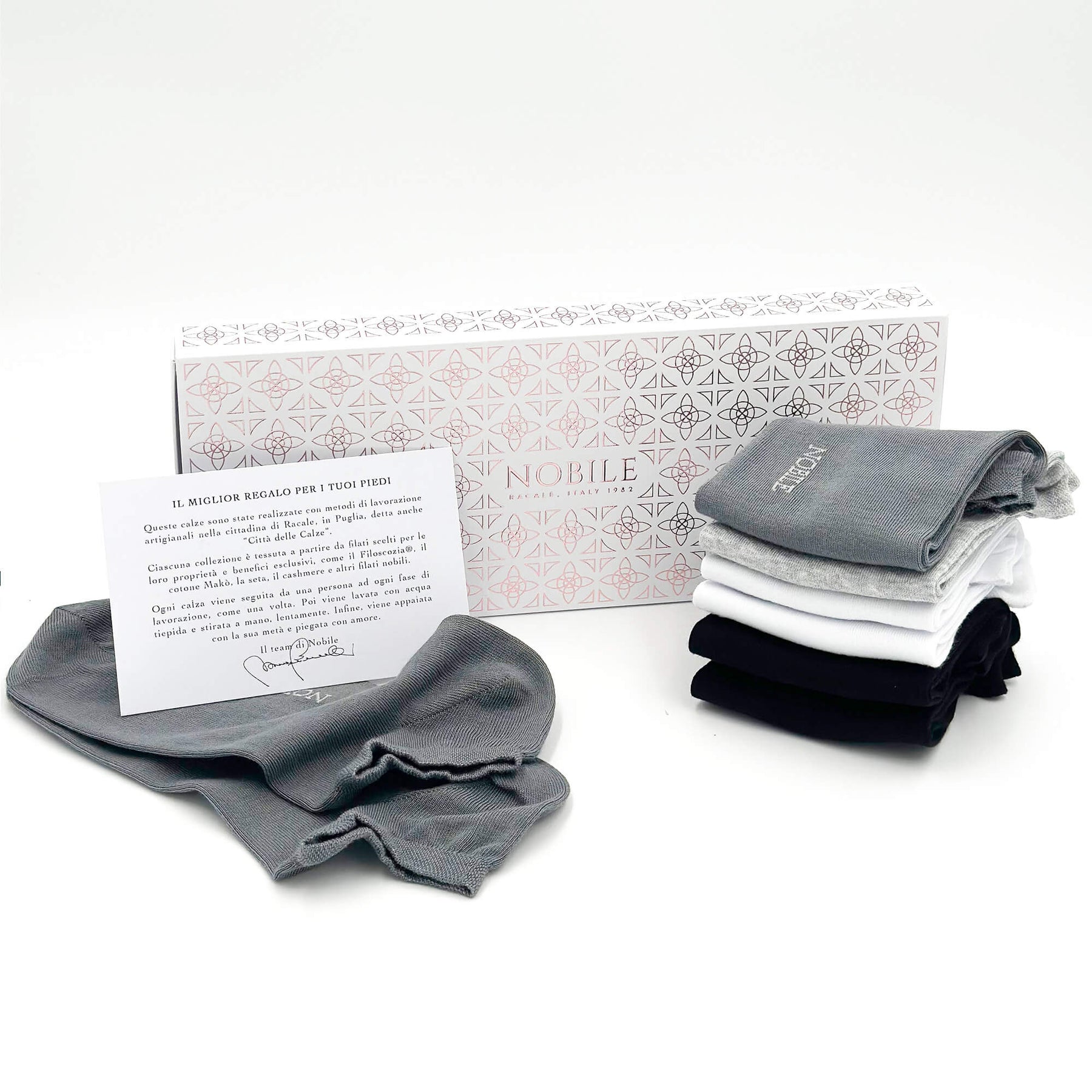 Dress and Go - Box of 6 Ankle Socks