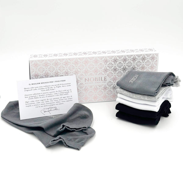 Dress and Go - Box of 6 Ankle Socks