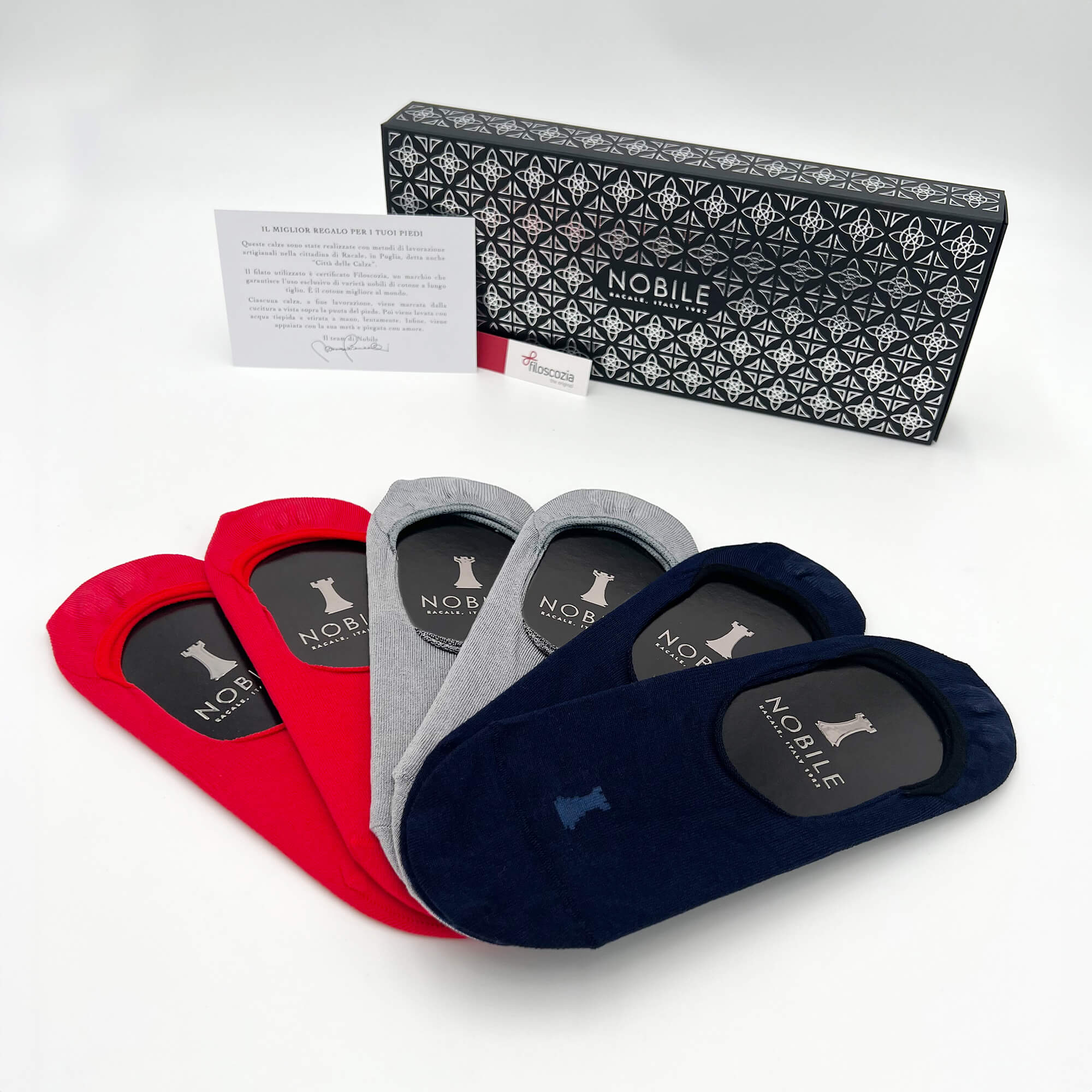 Invisible socks 6 pairs - Le Louvre