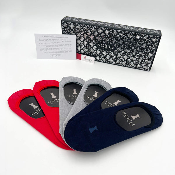 Invisible socks 6 pairs - Le Louvre