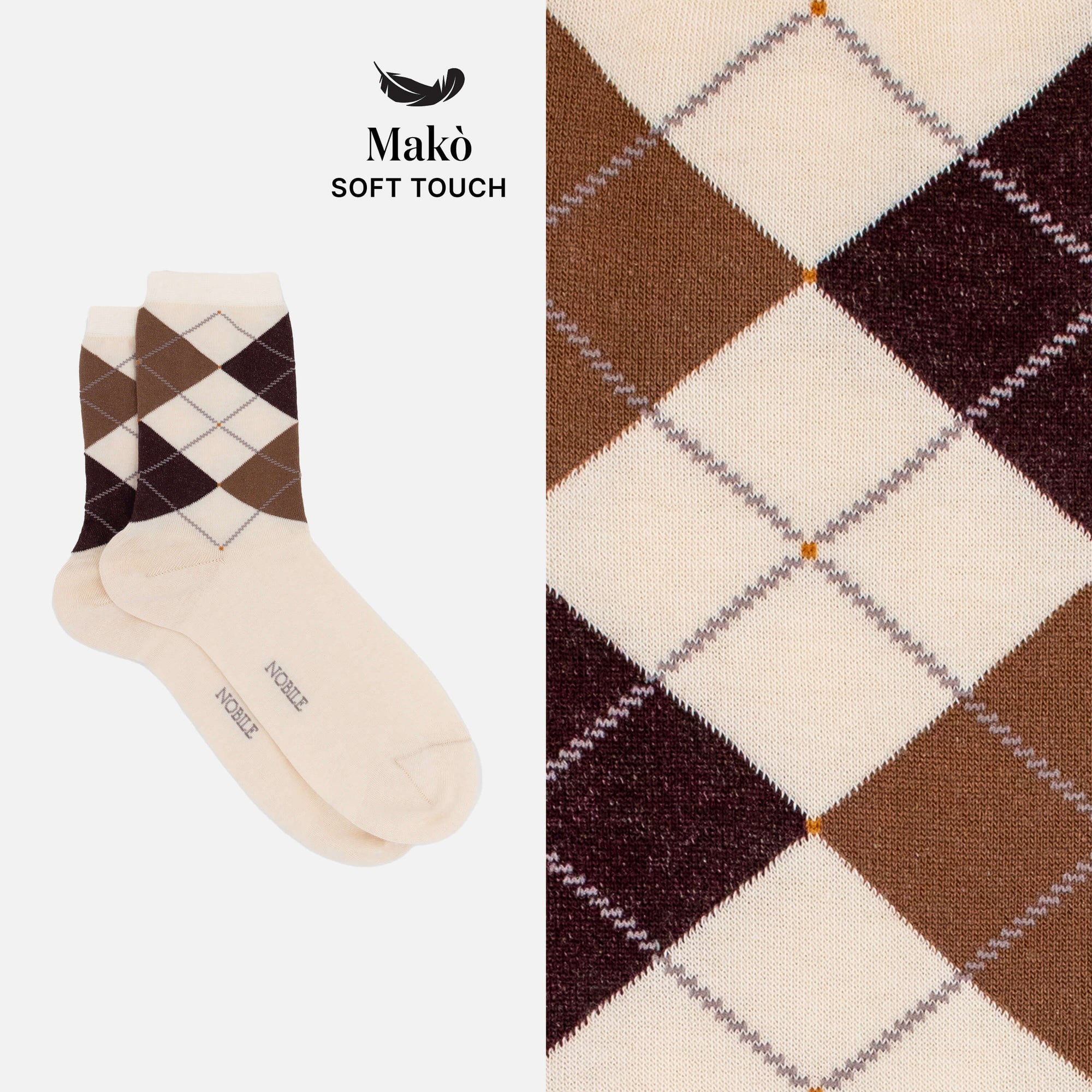 Passion Diamonds - Box of 6 Short Socks