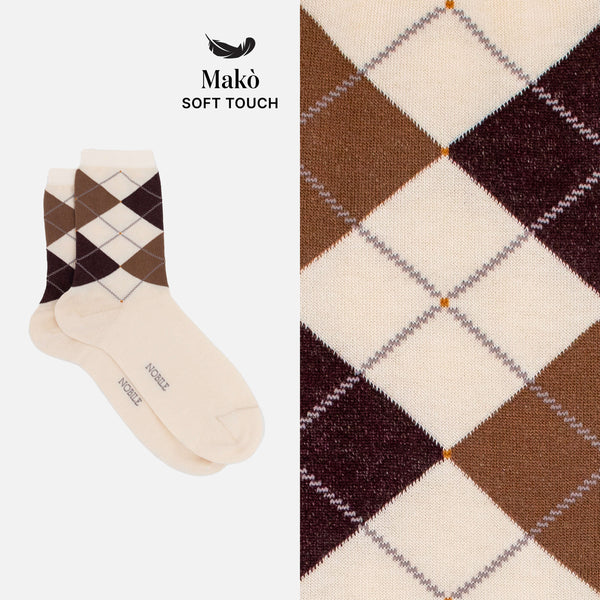 Passion Diamonds - Box of 6 Short Socks