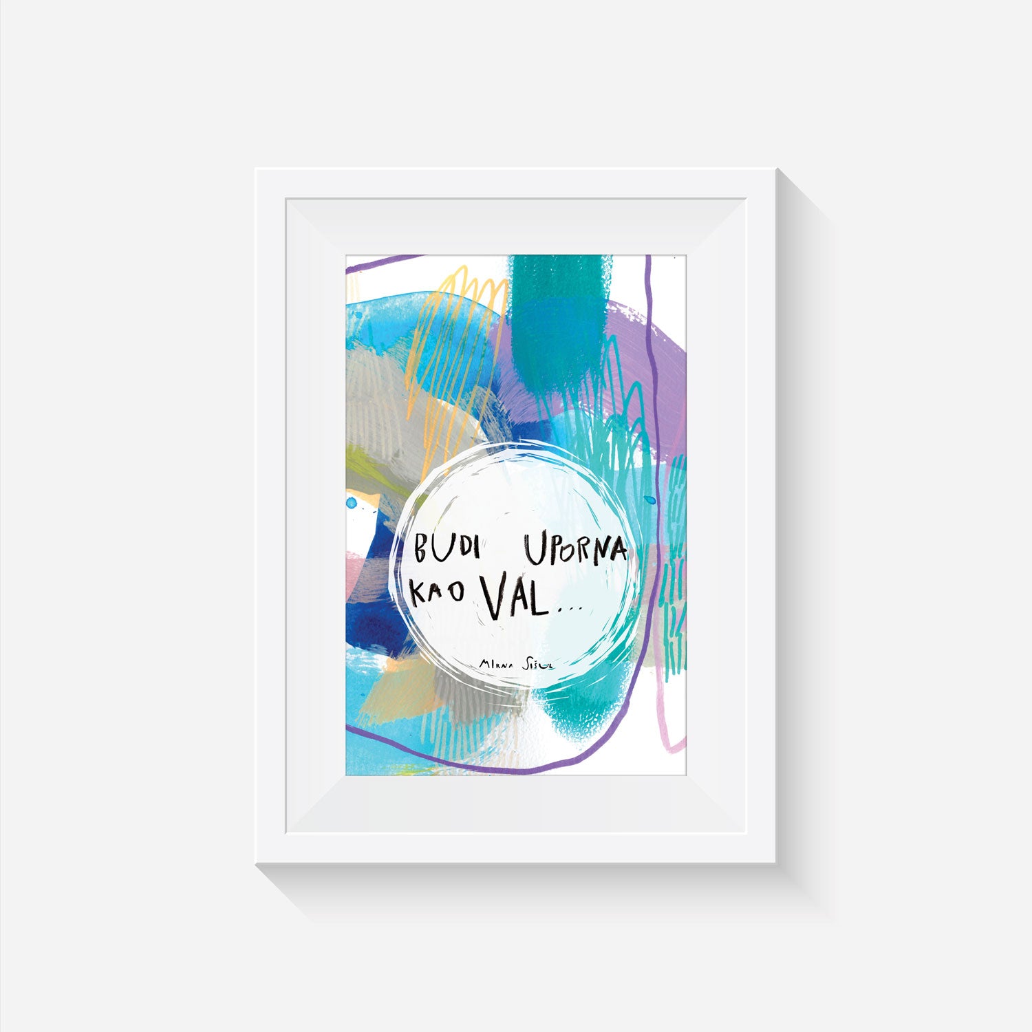 Be persistent like a wave...