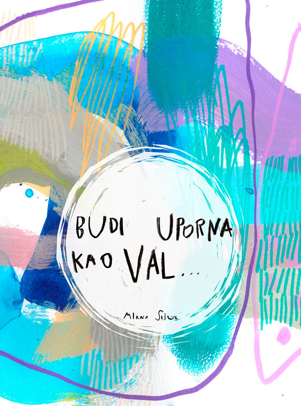 Be persistent like a wave...