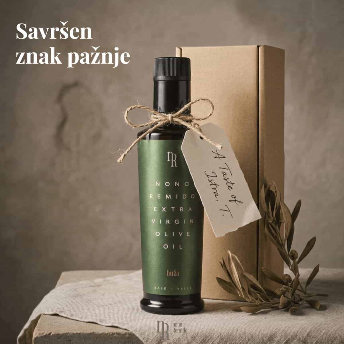 Extra panenský olivový olej - Buža (monovarietální olej) 0,25 l