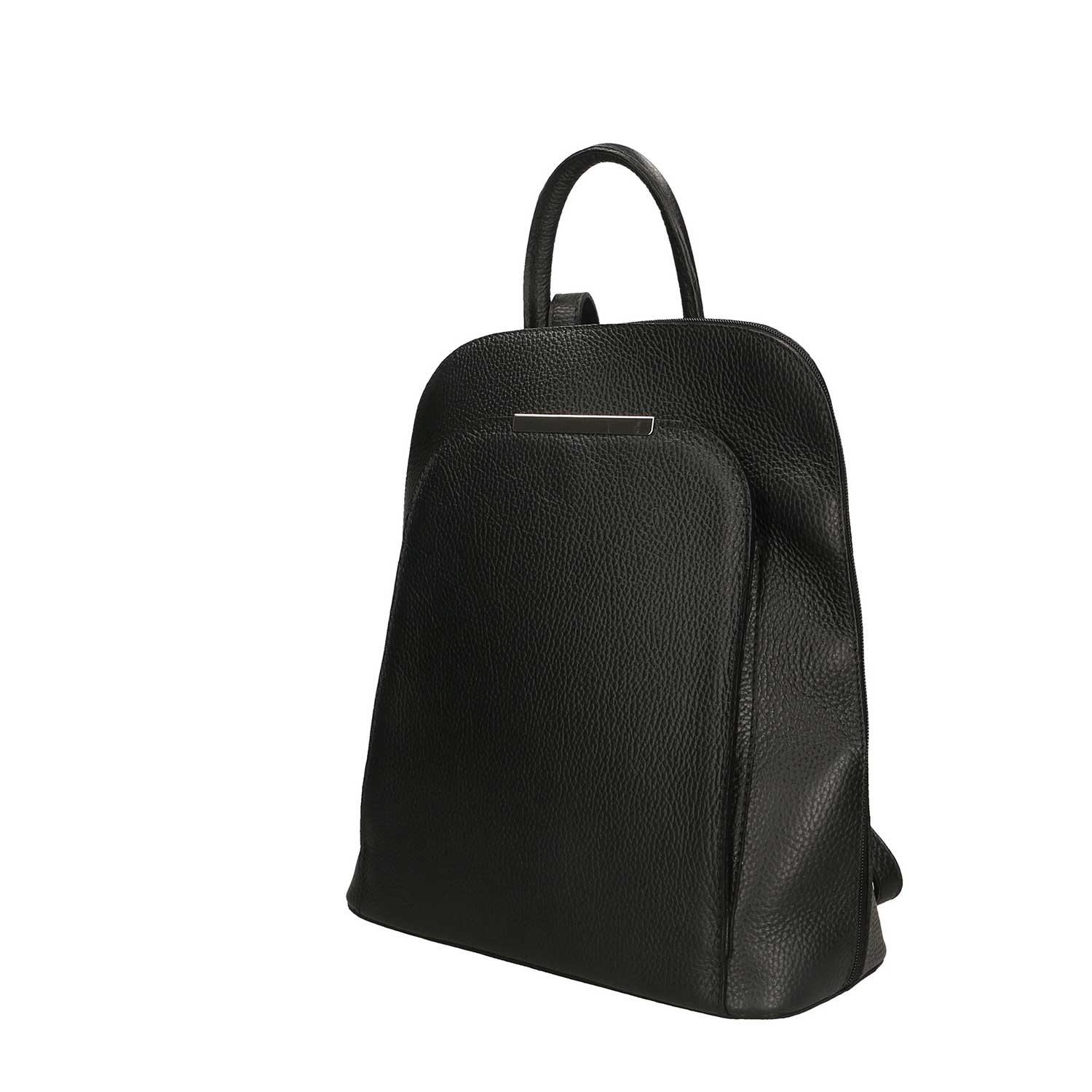 Borsa zaino da donna in Vera Pelle artigianale - 29 x 32 x 13 Cm -  3347