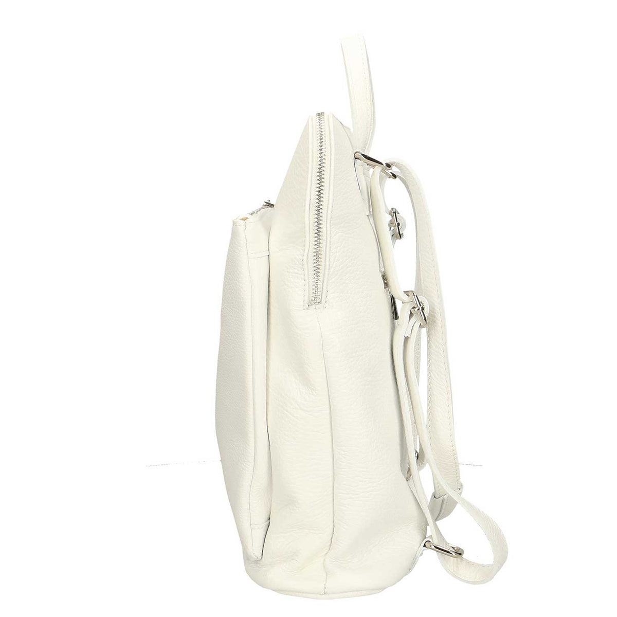 Borsa zaino a spalla da donna in Vera Pelle Dollaro - 29 x 37 x 11 Cm - 34003