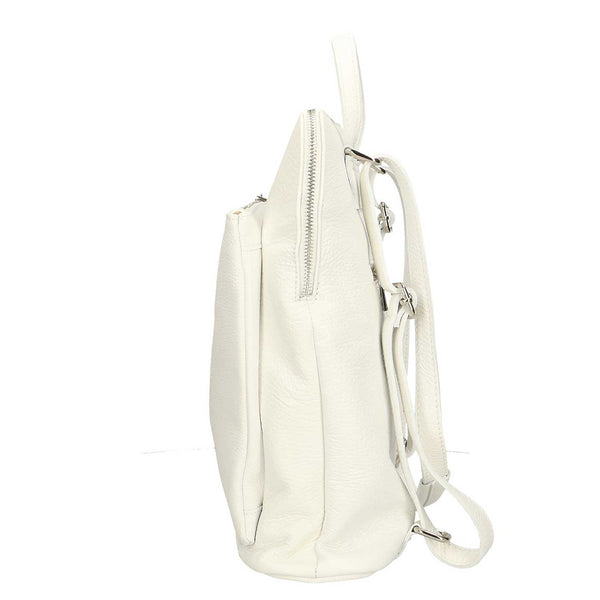 Borsa zaino a spalla da donna in Vera Pelle Dollaro - 29 x 37 x 11 Cm - 34003
