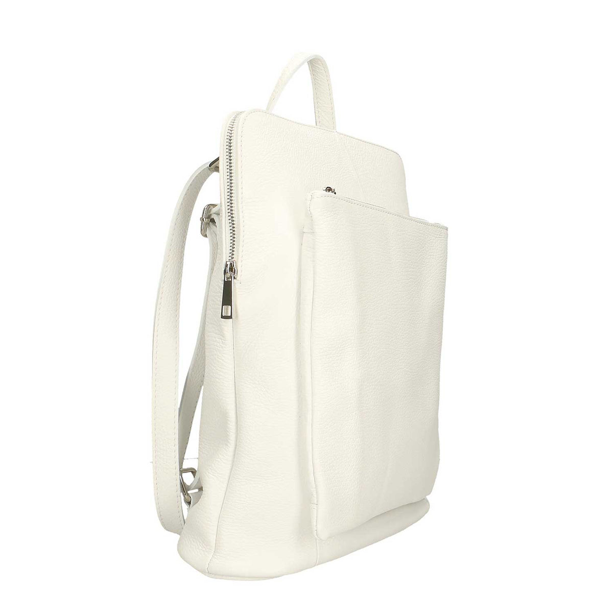 Borsa zaino a spalla da donna in Vera Pelle Dollaro - 29 x 37 x 11 Cm - 34003