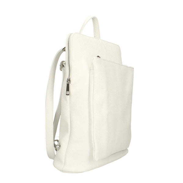Borsa zaino a spalla da donna in Vera Pelle Dollaro - 29 x 37 x 11 Cm - 34003