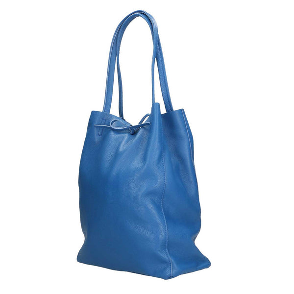 Borsa a spalla da donna in Vera Pelle Dollaro - 27 x 33 x 13 Cm - 34024
