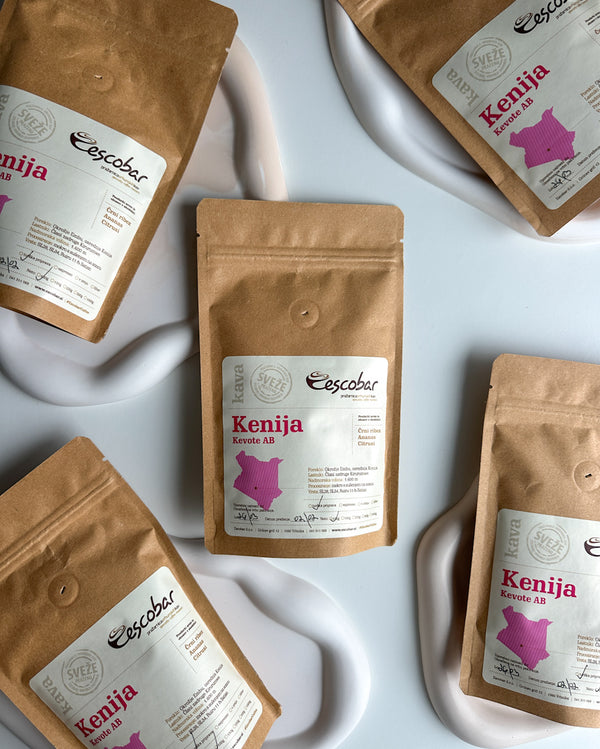 Escobar Coffee Kenya KEVOTE AB | aroma: blackcurrant, pineapple, citrus