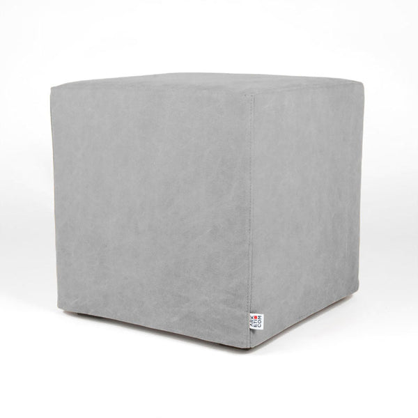 CUBE 35 | Pouf Poggiapiedi in Cotone con Piedini (2020367532101) (6097850695874)