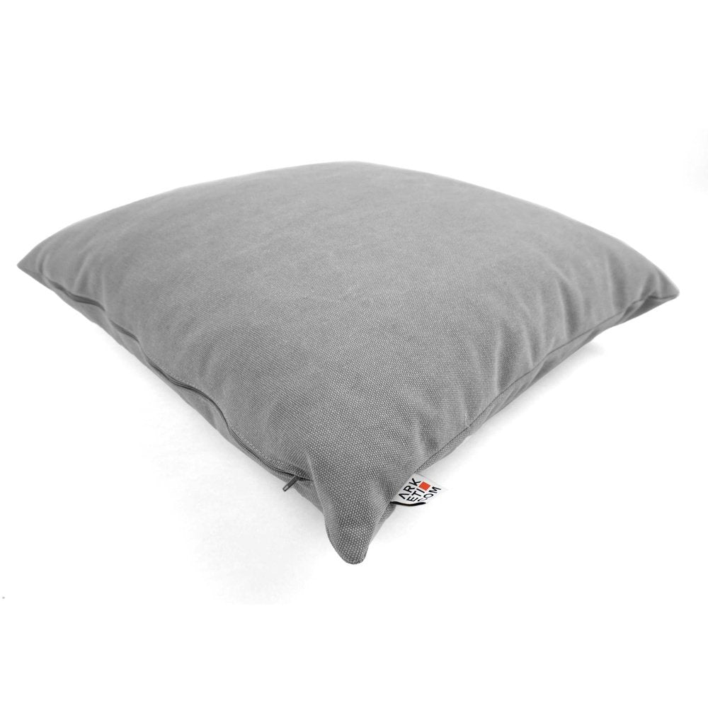 Fodera cuscino arredo per divani, misura 50x50 cm, cuscino in cotone lavato, Uluna, Arketicom (4586218127418)