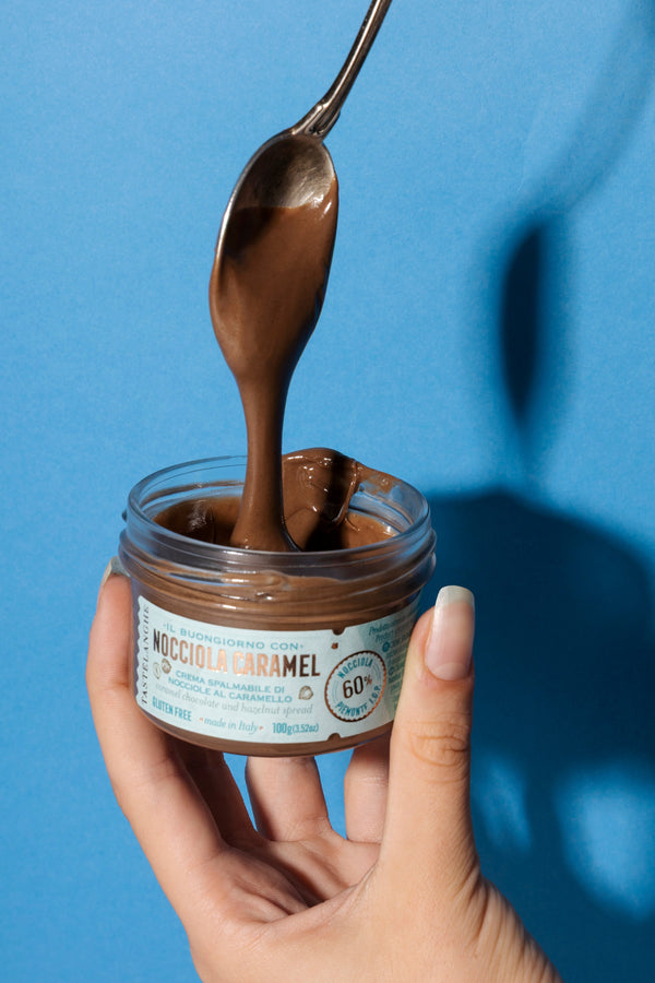 1 vaso di Crema di Nocciole Piemonte IGP delle Langhe (100g) - Tastëlanghe Azienda Agricola