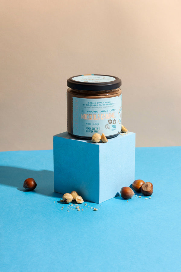 1 vaso di Crema di Nocciole Piemonte IGP delle Langhe (200g) - Tastëlanghe Azienda Agricola